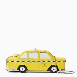 kate spade nouveau york taxi clutch bag purse nwot